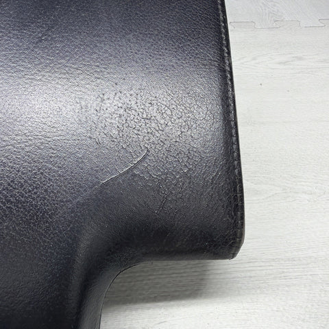 01-06 BMW E46 M3 Center Console Armrest Arm Rest Black Leather *Notes*