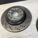 Genuine BMW Z4 M E46 E85 E86 Rear Brake Discs Ventilated Pair 2228802 2228801