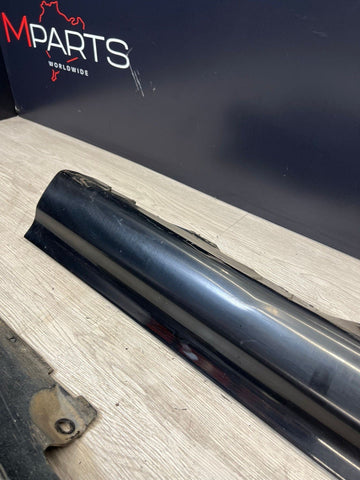 01-06 BMW E46 M3 Rocker Panel Side Skirts OEM Carbon Black *Notes*