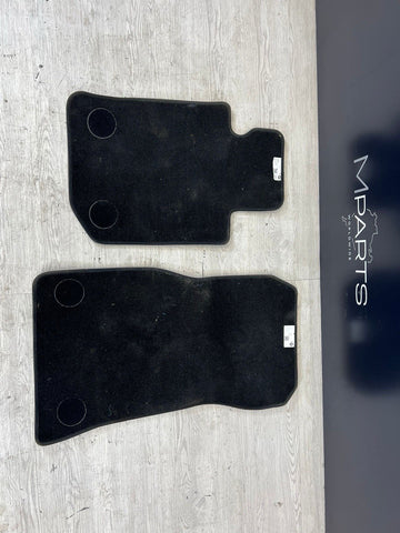 BMW OEM G20 G80 M3 19-23 BLACK FRONT CARPET FLOOR MATS