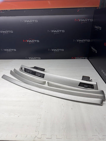 08-13 OEM BMW E92 E93 M3 Brushed Aluminum Interior Trim Dash Panels Set *Tabs