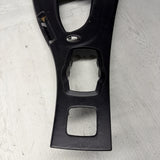 09-13 BMW E93 M3 CONVERTIBLE DCT CIC LEATHER CENTER CONSOLE TRIM