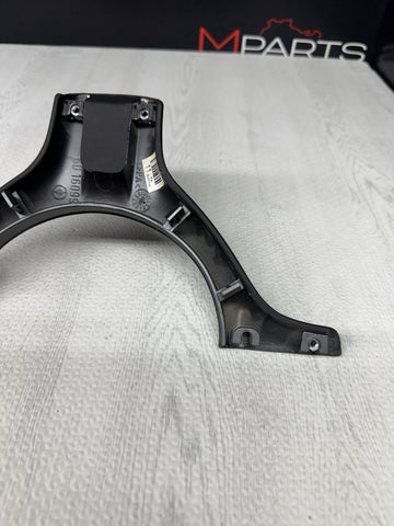01-06 BMW E46 M3 Lower Steering Wheel Trim Cover Plate Leather