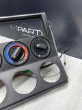 BMW 98-02 Z3 M Z3M Trim Center Console Gauge Climate Controls Black 51162491387