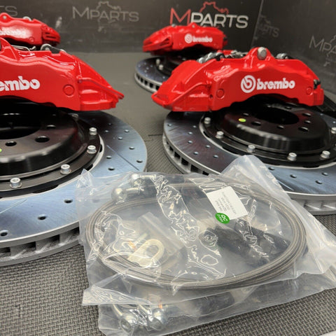 08-13 BMW E90 E92 E93 M3 BREMBO Big Brake Kit Calipers Rotors Set NEW Plug Play