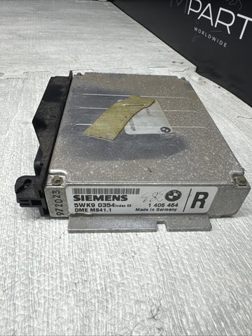 1997 BMW E36 M3 S52 Automatic Transmission Engine Computer DME 1406464 OEM