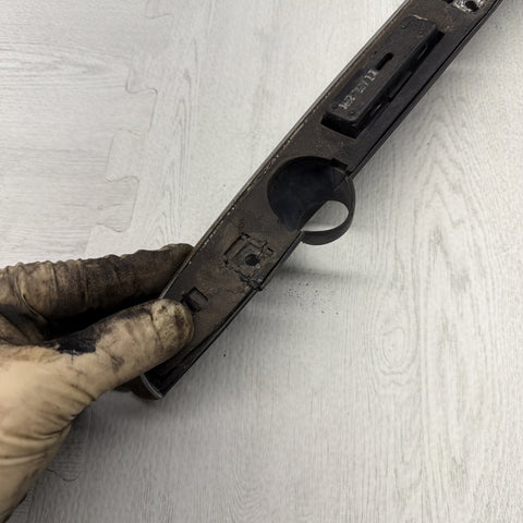 01-06 BMW E46 M3 Convertible Trunk Lid Grip Key Deck Handle Titanium Silver