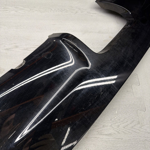 01-06 BMW E46 M3 Rear Bumper Lower Lip Diffuser Trim Panel OEM Jet Black