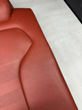 BMW F82 M4 Coupe 15-20 Right Rear Sakhir Orange Leather Back Rest Backrest Seat