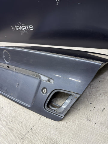 (PICKUP ONLY) Trunk Deck Lid 04-06 BMW E46 M3 Coupe 41627065260 Steel Grey