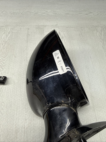 01-06 BMW E46 M3 Left Driver Side View Mirror Jet Black