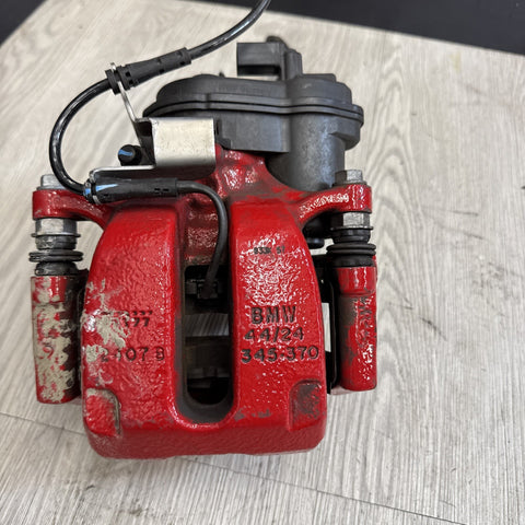 21-25 BMW G80 G82 G83 M3 M4 S58 RIGHT PASSENGER REAR ELECTRIC BRAKE CALIPER RED