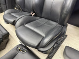 06-10 BMW E63 M6 Coupe Seats & Panels Leather Merino Seats Set Black 53k Miles