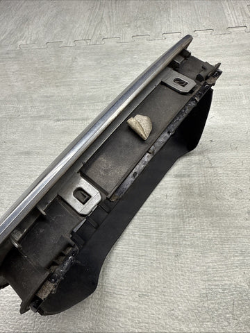 BMW E46 M3 01-06 Hood Grille Chrome OEM Left Driver 51138247674 *Broken Tabs