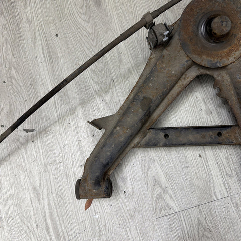 98-02 BMW Z3M Z3 M Rear Left Suspension Hub Spindle Trailing Arm Oem