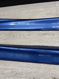 94-99 BMW E36 M3 M-TECH Side Skirts Rocker Panels Estoril Blue OEM 2233356