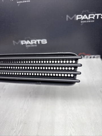 NEW 01-06 BMW E46 M3 Left Driver Fender Vent Grille Grill Trim Matte Black