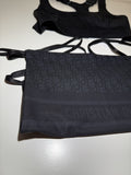 NEW Christian Dior Cut & Sew Top XS Extra Small 213T01A4051
