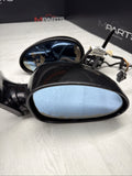 01-06 BMW E46 M3 Side View Door Mirrors Pair Jet Black *Notes*