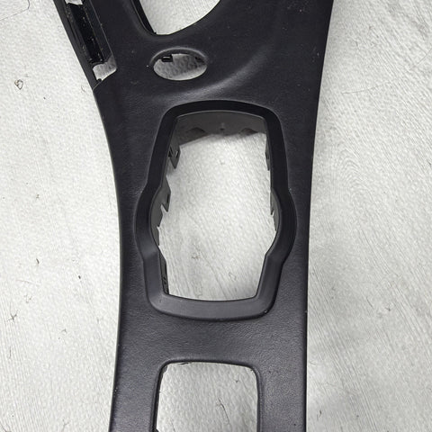 09-13 BMW E93 M3 CONVERTIBLE DCT CIC LEATHER CENTER CONSOLE TRIM