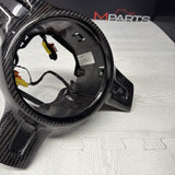 Real Carbon Fiber Steering Wheel Frame Cover Trim Porsche 911 GT3 2011-2015