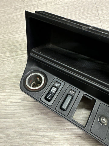 92-99 BMW E36 323 325 328 M3 Front Center Console Switch Tray Storage *Crack