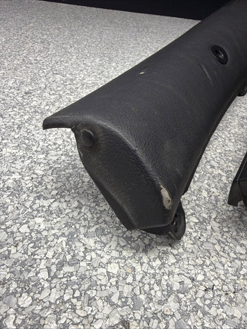 01-06 BMW E46 M3 Convertible Rear Top Lateral Trim Panel Pair Black OEM *notes*