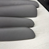 01-06 BMW OEM E46 M3 Coupe Trim Armrest Pads Set Gray Grey 8238622 *Notes*