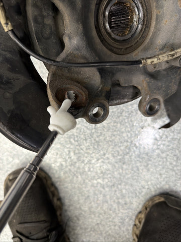 2008-2013 BMW E90 E92 E93 M3 Rear Spindle Knuckle Hub Left Driver *Notes*