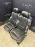 01-06 BMW E46 M3 Convertible Interior Front Non Heated Seats Black *Notes*