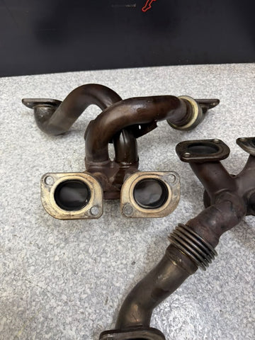 BMW F06 F10 F13 F85 M5 M6 M8 X5 X6 4.4L Twin Turbo Exhaust Manifold Set OEM