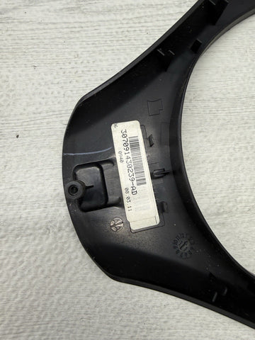08-13 BMW E90 E92 E93 M3 Lower Steering Wheel Trim Cover Plate Black