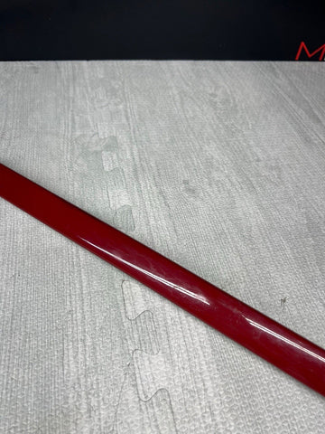 BMW E46 2000-2006 OEM RIGHT PASSENGER EXTERIOR DOOR TRIM MOLDING IMOLA RED