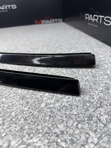 GENUINE 15-20 BMW F82 M4 COUPE ROOF MOLDINGS RACK TRIMS BLACK 7285925