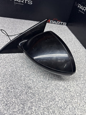 2006-2008 BMW E63 E64 M6 Door Left Driver Mirror Sapphire Black *Broken Glass