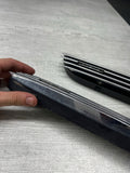 01-06 BMW E46 M3 Fender Vent Grilles Grills Trims Chrome OEM No Emblems
