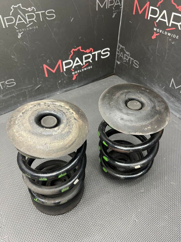 01-06 BMW E46 M3 Coupe Rear Axle Coils Springs Pair Green Markings