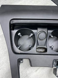 13-16 BMW F10 M5 Center Console Cover Panel Bezel Trim Leather Black