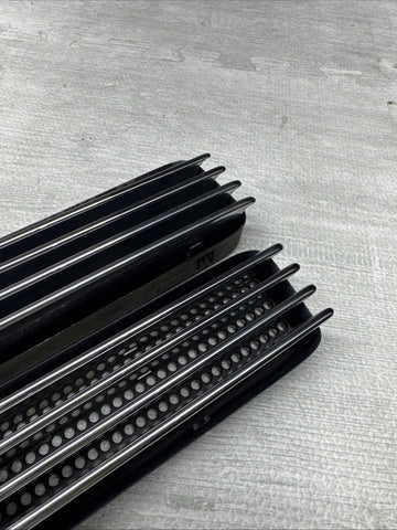 01-06 BMW E46 M3 Left Right Fender Vent Grilles Grills Trims Chrome Genuine OEM