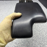 01-06 BMW E46 M3 Center Console Armrest Arm Rest Black Leather *Notes*