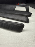 08-13 BMW E92 E93 M3 Interior Trim Set Carbon Leather OEM *4 Broken Tabs