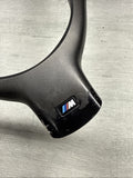 OEM 01-06 BMW E46 M3 Lower Steering Wheel Trim Cover Plate Titan Shadow Grey