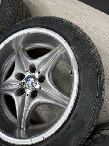 Genuine BMW Z3 M Z3M Style 40 Rims Wheels Set 17x7.5 et41 and 17x9 et8