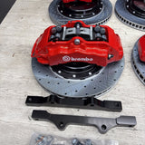 NEW 95-99 BMW E36 M3 BREMBO Big Brake Kit Red Calipers Rotors Set Plug Play