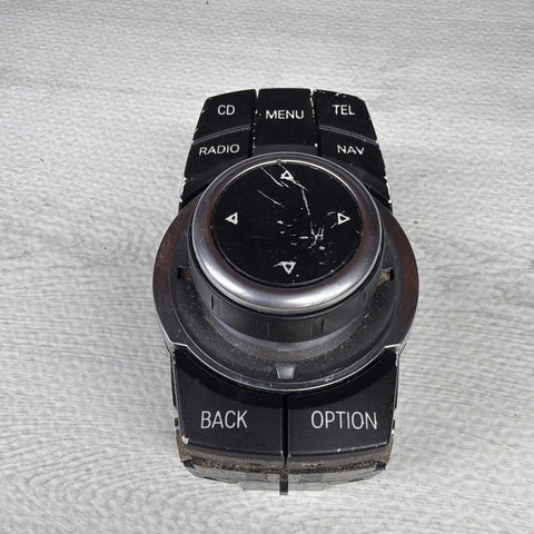 09-13 BMW E70 E82 E90 E92 E93 335 M3 CIC Navigation iDrive Controller Knob OEM