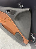 01-06 BMW E46 M3 FRONT LEFT DRIVER SIDE DOOR PANEL CARD CINNAMON OEM