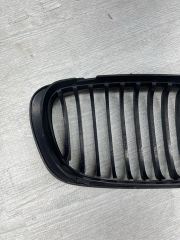 01-06 BMW E46 M3 Front Kidney Grille Left Driver Matte Black