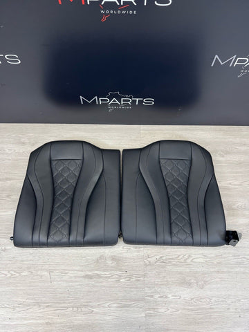 BMW 20-25 F92 M8 Coupe Rear Leather Seats Backrests Cushions