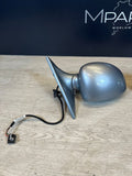 01-06 BMW E46 M3 Side View Door Mirrors Pair Silver Grey Gray