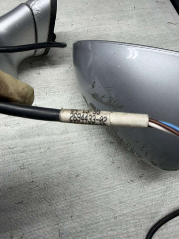 98–02 BMW Z3 M Z3M Roadster/Coupe Side Mirror Mirrors Pair OEM 712504 Silver